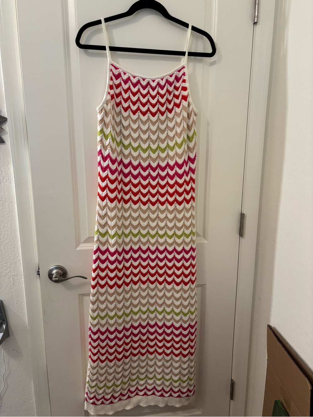 Rachel Zoe Crochet Style Maxi Dress